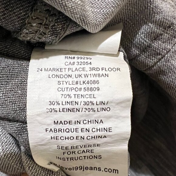 Anthropologie Level 99 Gray Button Front Romper Size XS - Picture 5 of 5
